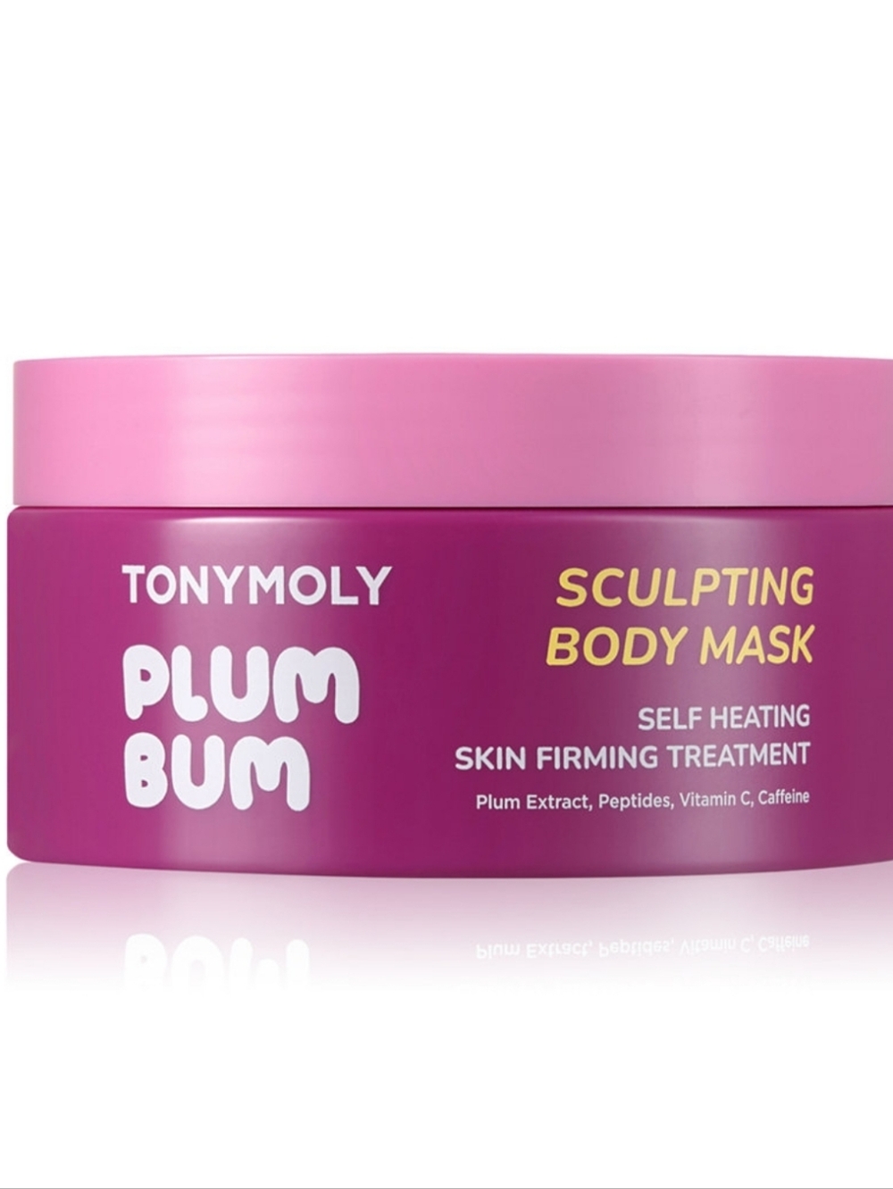 TONYMOLY Plum Bum Sculpting Body Mask - Pink/Purple
